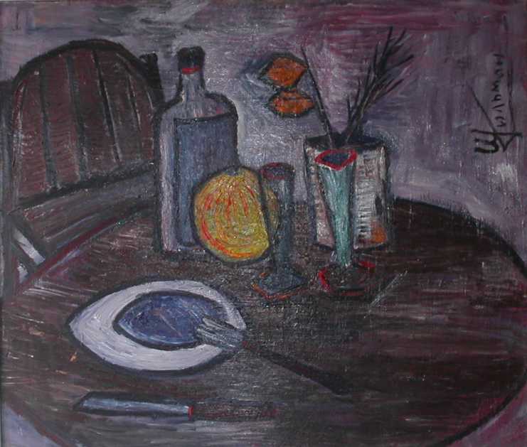 Still Life with 2 Glasses